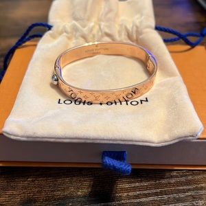 Louis Vuitton rose gold bracelet